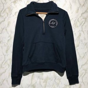 Abercrombie & Fitch mid zip pullover